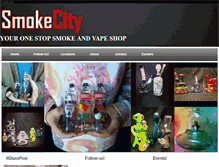 Tablet Screenshot of mysmokecity.com
